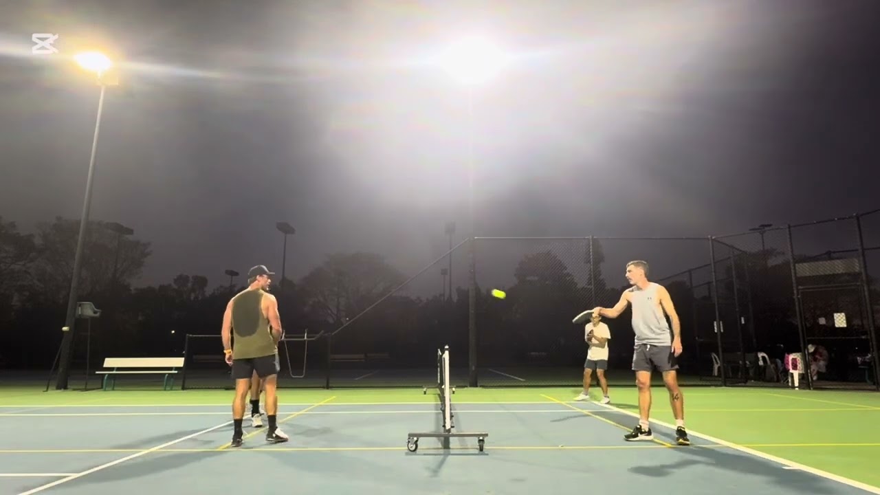Pickleball Diaries 050825: Rockhampton sesh with C Korte, D Cheng, S Findlay! Who cops the nutbag..?