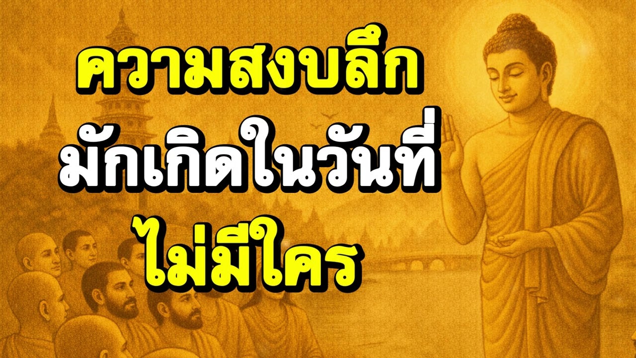 ความสงบลึก มักเกิดในวันที่ไม่มีใคร | Podcast ฟังธรรมะ | Ep.28
