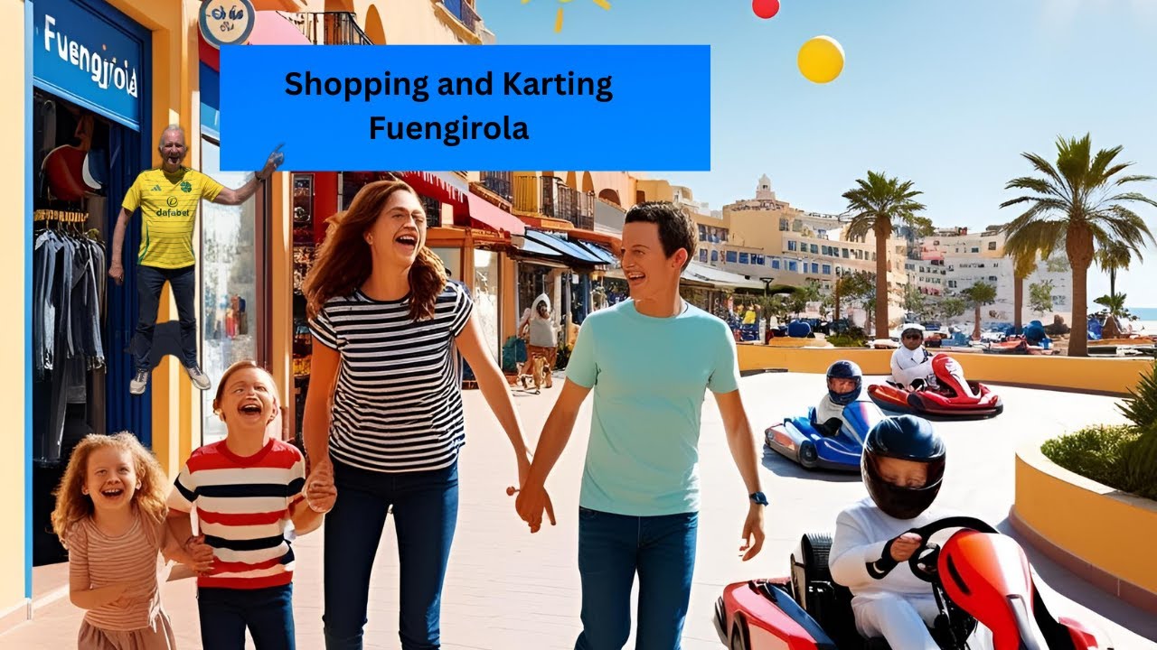 Miramar Shopping Centre and Karting – Fuengirola, Spain May 2025 #fuengirola #travel