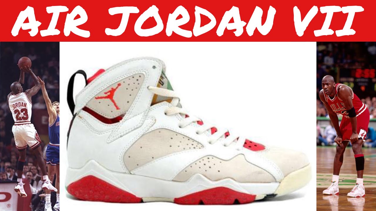 Michael Jordan Wearing The Air Jordan 7! Hare (Raw Highlights)