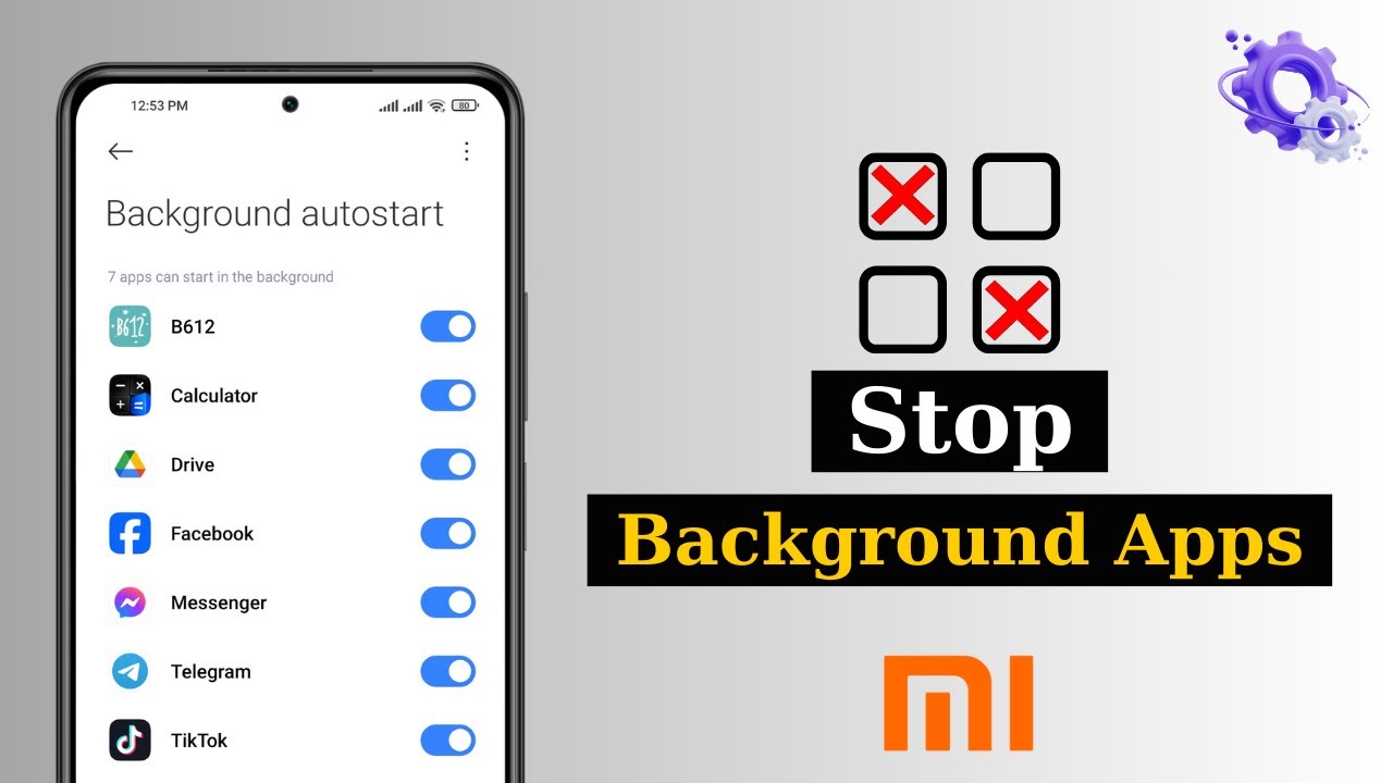 How To Stop Apps Running in The Background on Xiaomi Phones (MI, Redmi, POCO)