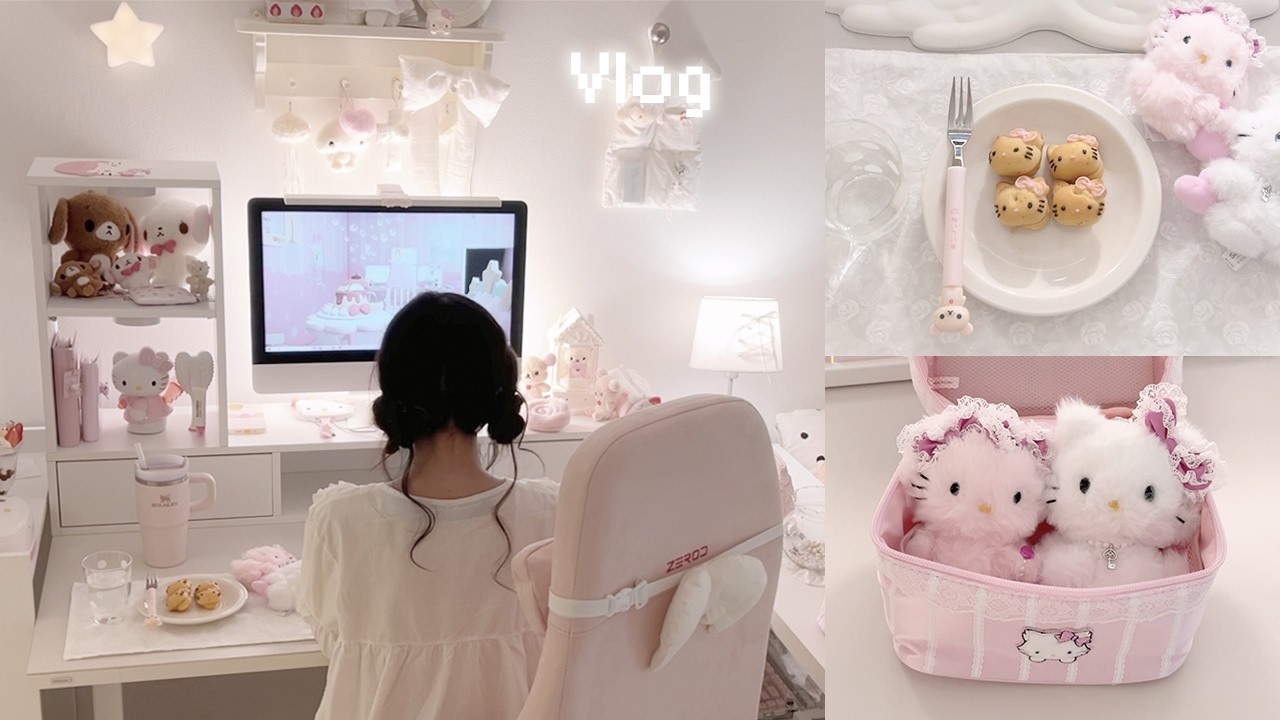 집에서 너무 바쁜 이유 | 올리브영 챠미키티 • 제닉스 소프체어 프로 • 키티 마들렌 • 봄동비빔밥