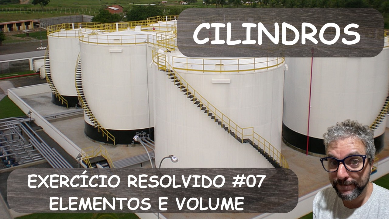 Cilindros - Exerc. #07 (Cesgranrio) Um salame tem a forma de um cilindro reto com 40 cm de altura...
