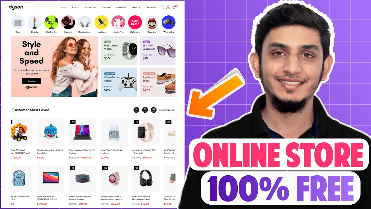 How to Create FREE eCommerce Website with WordPress – ONLINE STORE 2026