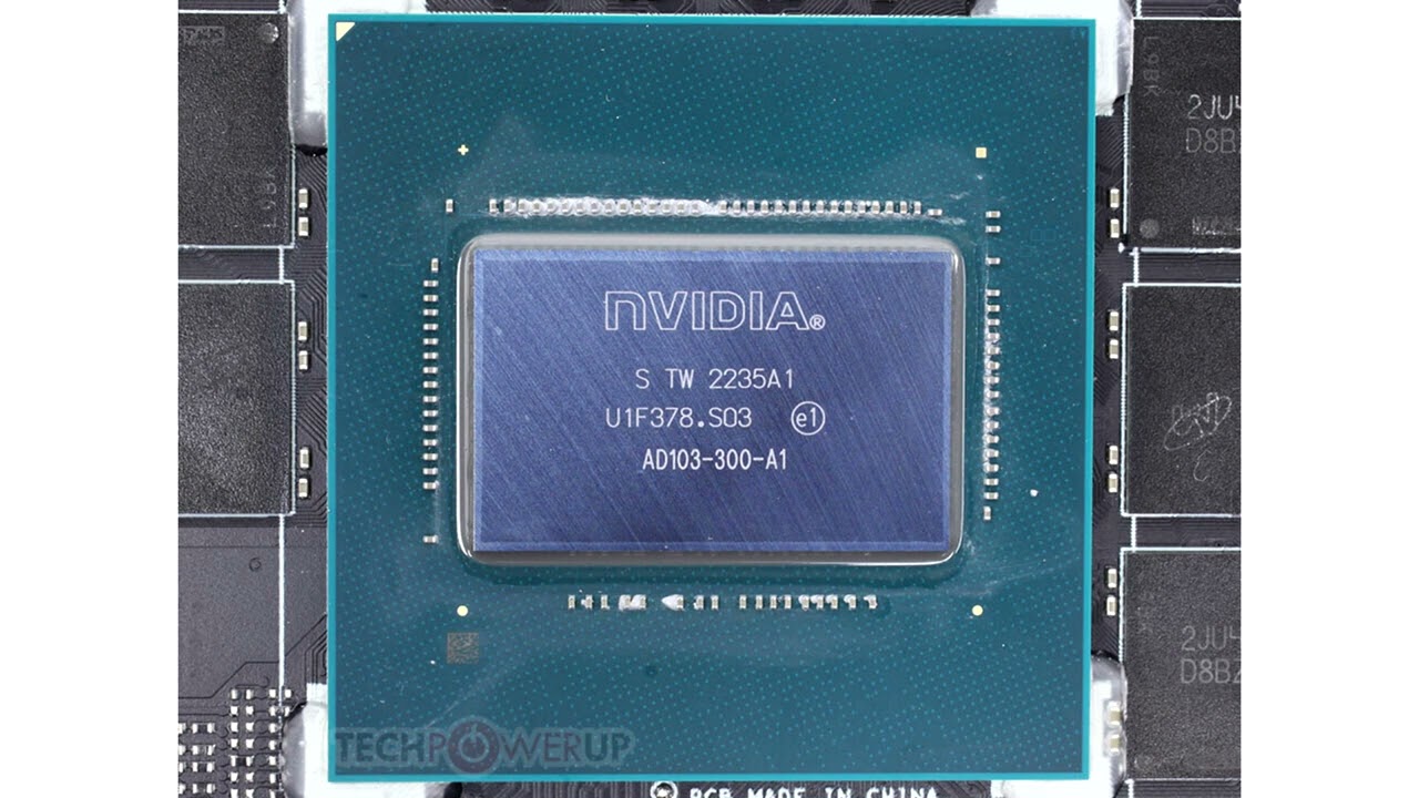 NVIDIA RTX 4080 SUPER Sticks with AD103 Silicon, 16GB of 256 bit Memory