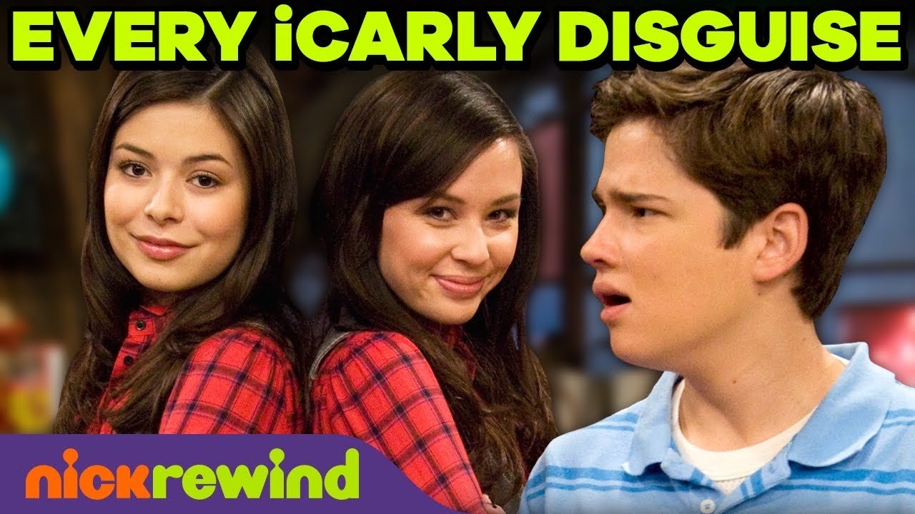 Every iCarly Disguise Ever | NickRewind