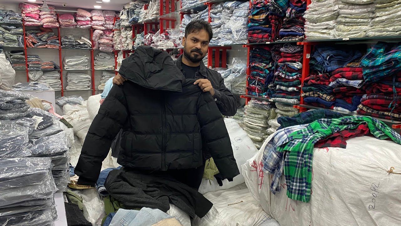 100% Original Brand Cheapest Export Surplus Garments | Winter Special ramesh park wholesale galiyaan