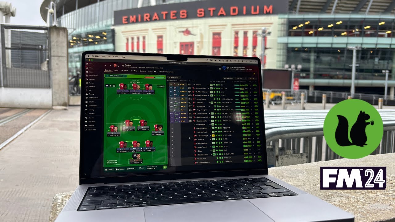 Data-driven FM24 player trading for 2044 Arsenal