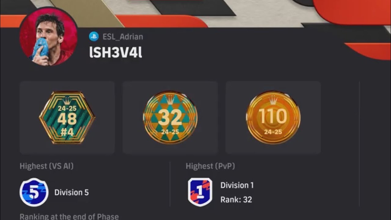 eFootball 4:3 Comeback Thriller Vs Ranked 32 ESL_Adrian