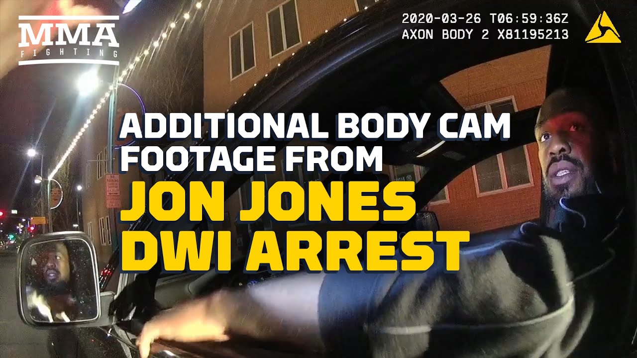 New Bodycam Footage of Jon Jones DWI Arrest Shows Gun, Recuerdo Found in Car  - MMA Fighting