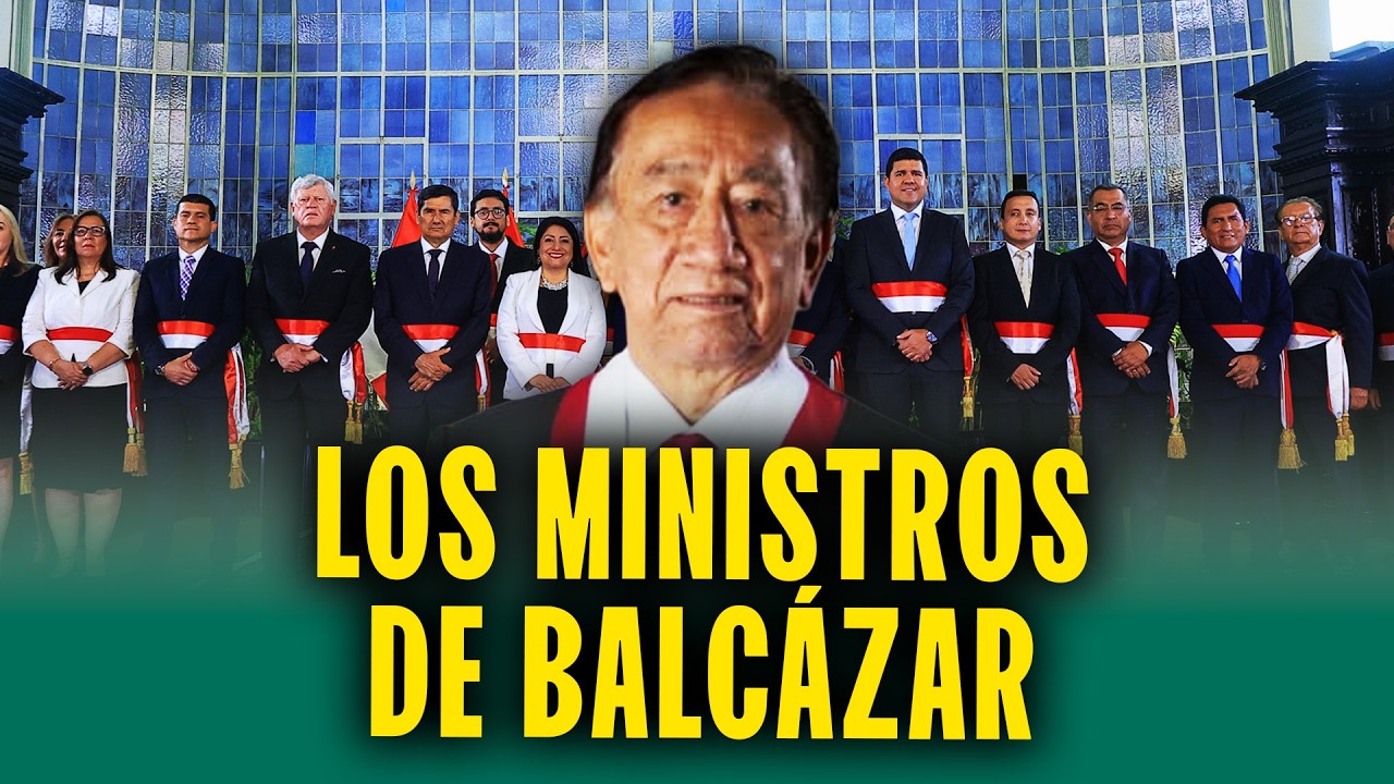 Los nuevos ministros del presidente Balcázar: Denisse Miralles jura como premier
