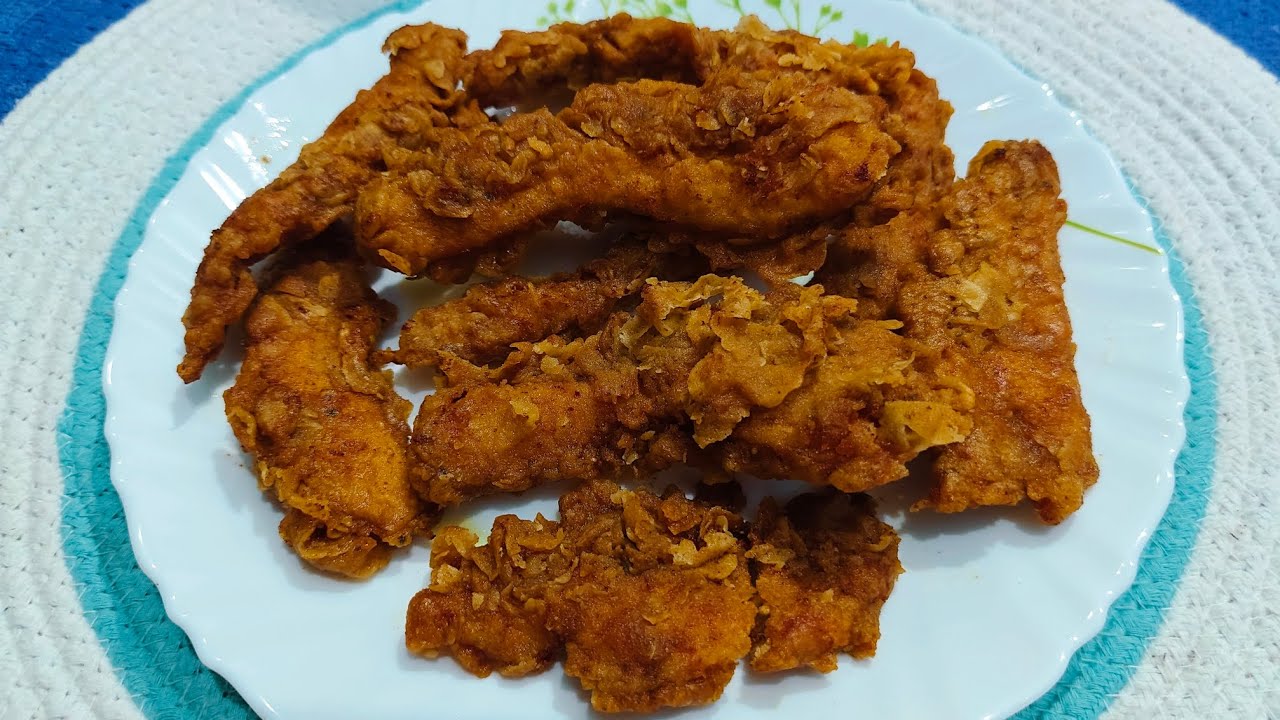 CHICKEN STRIPS.🍗🫕🧑‍🍳 /CHICKEN STRIPS RECIPE.🍗 
