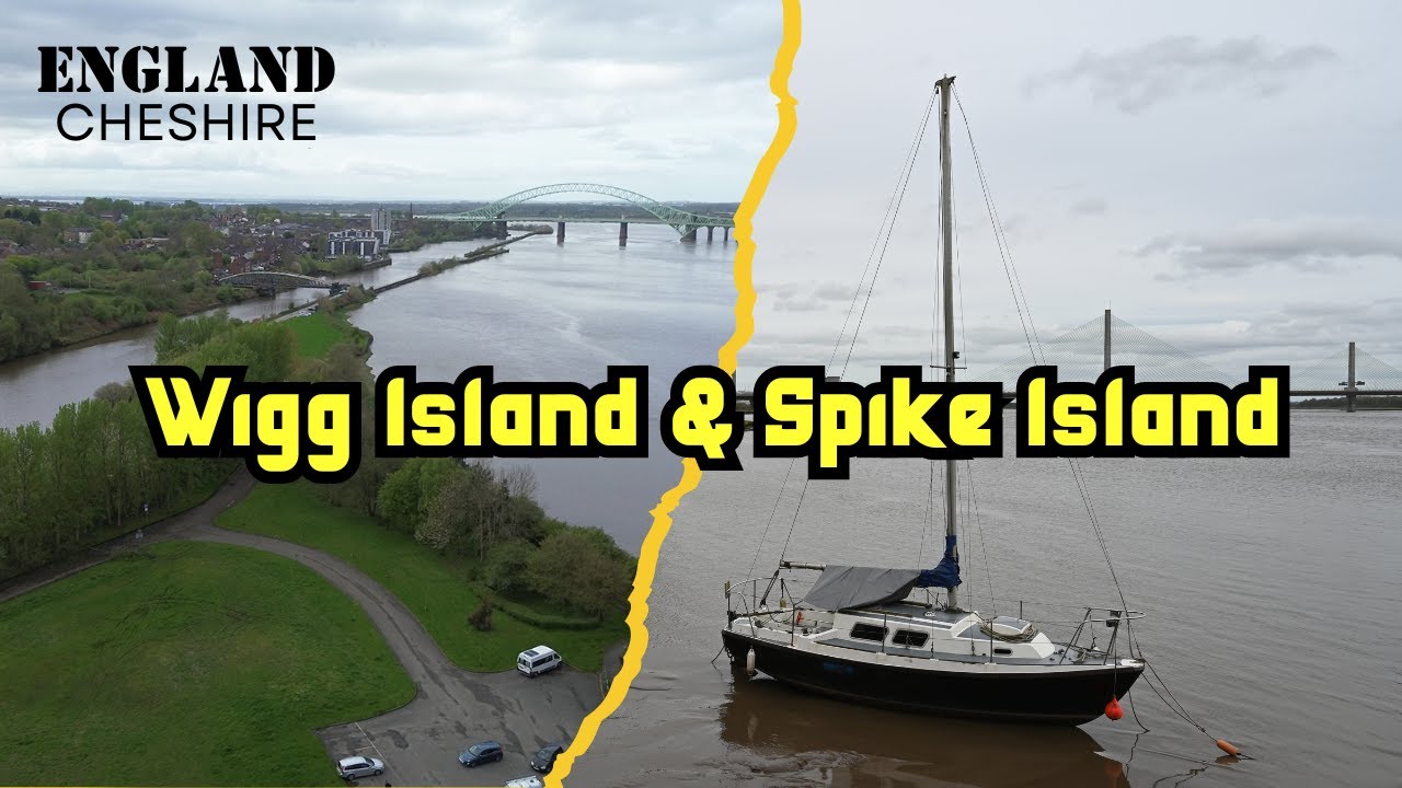 Wigg & Spike Island - Two beautiful park islands in Cheshire #England