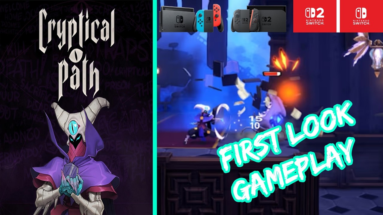 Cryptical Path – Nintendo Switch / Switch 2 Gameplay