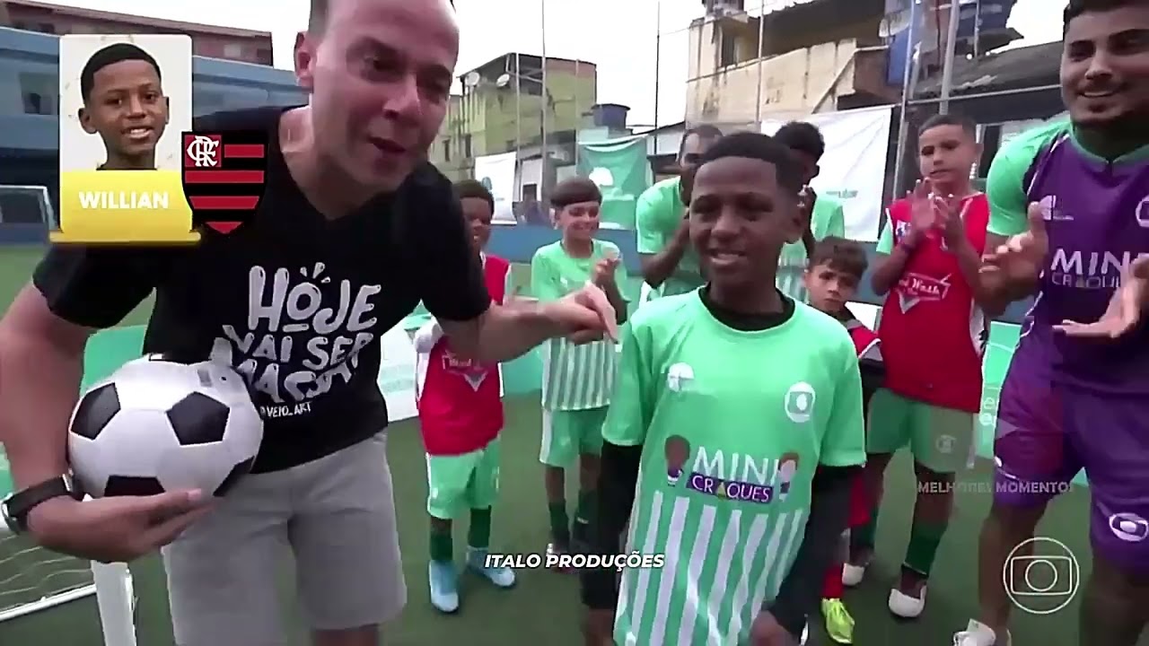 Willian O Mini Talento deu AULA no Mini Craques da GLOBO