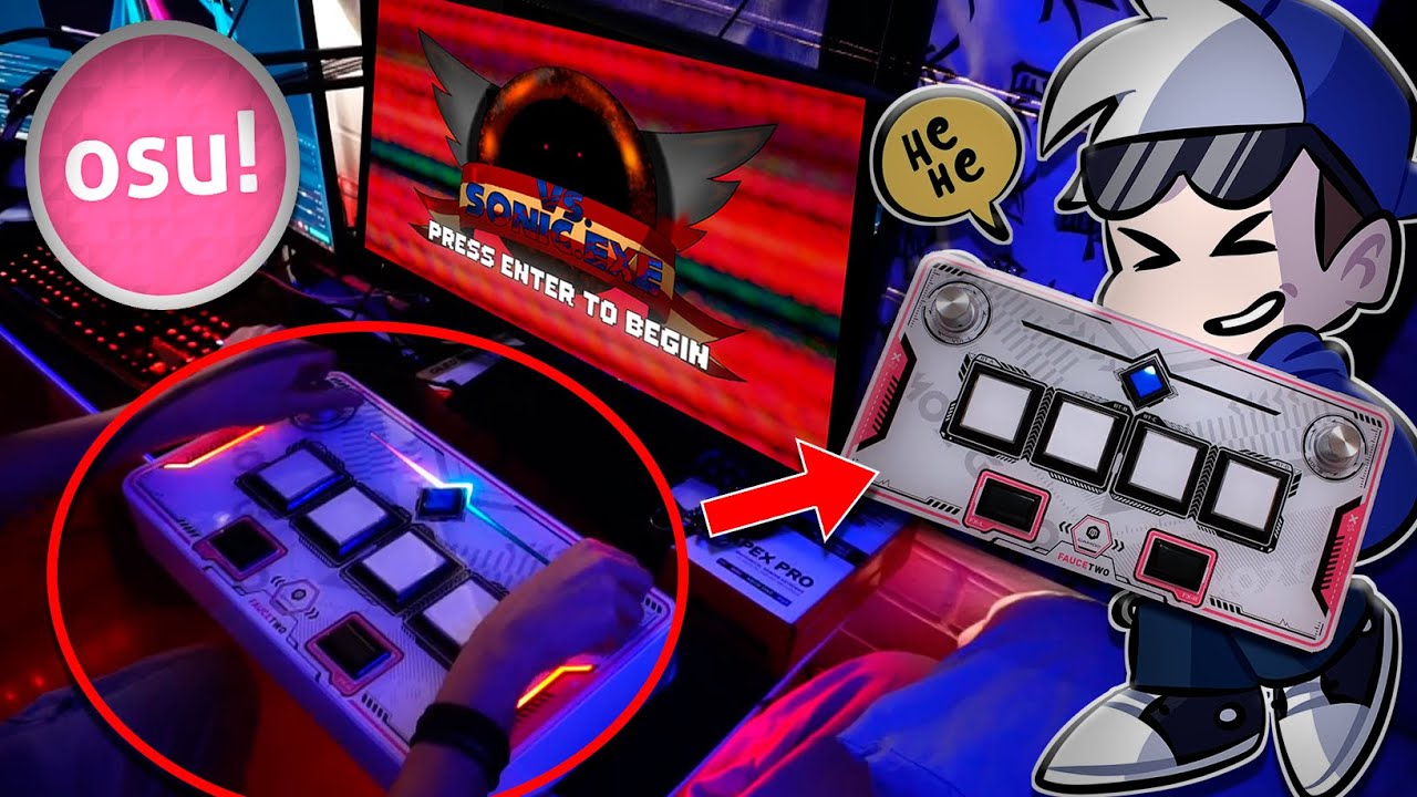 USO ESTE EXTRA&Ntilde;O CONTROL PARA JUGAR FNF Y OSU! (TERMINA BASTANTE BIEN)