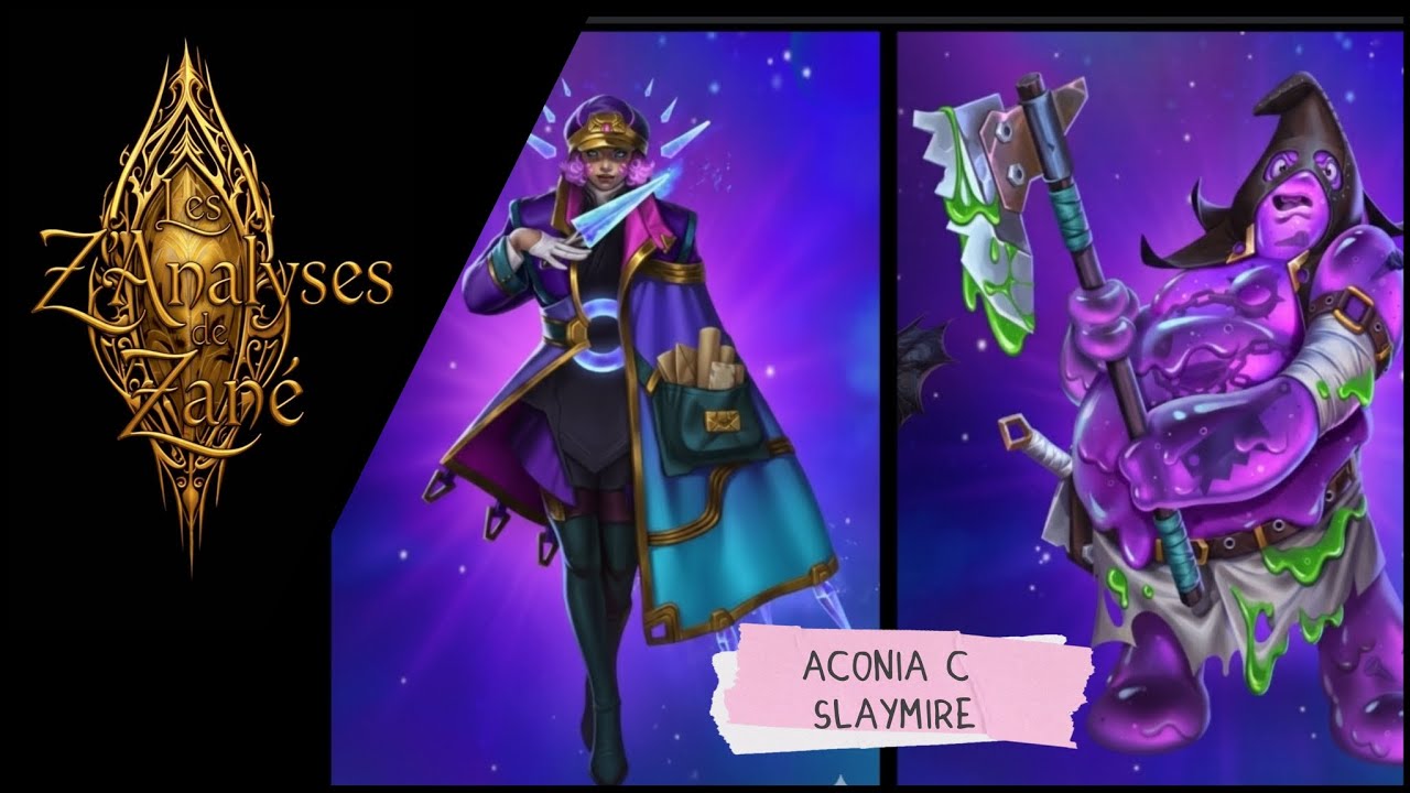 &Eacute;l&eacute;mentaire : Aconia C / Slaymire