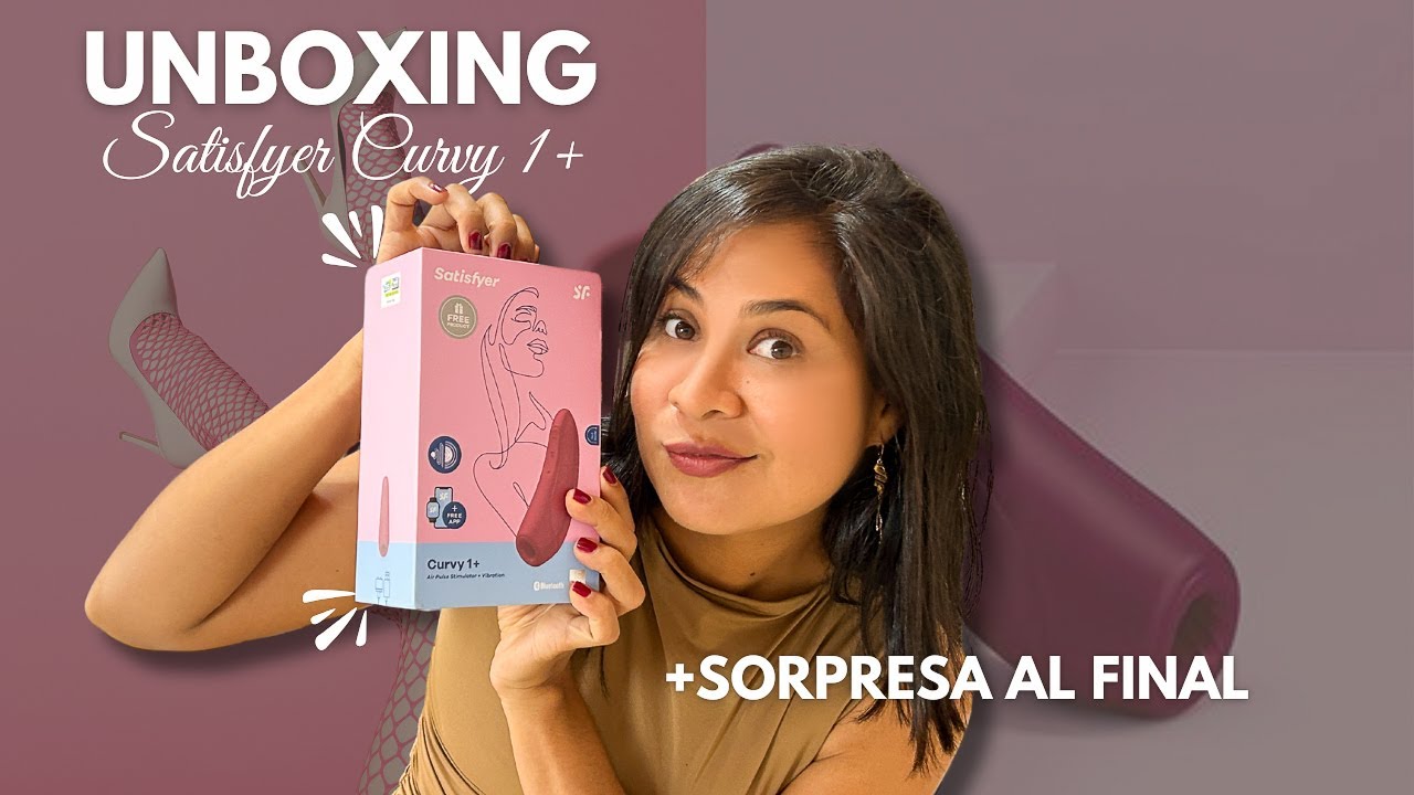 UMBOXING Satisfyer Curvy 1+ 💦 &iquest;Cumple las Expectativas? &iexcl;Mi Shock al Encenderlo!