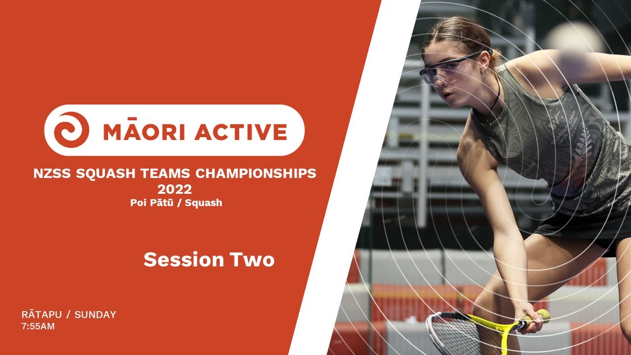Session Two | Boys' Finals | NZSS Squash Teams Championships 2022