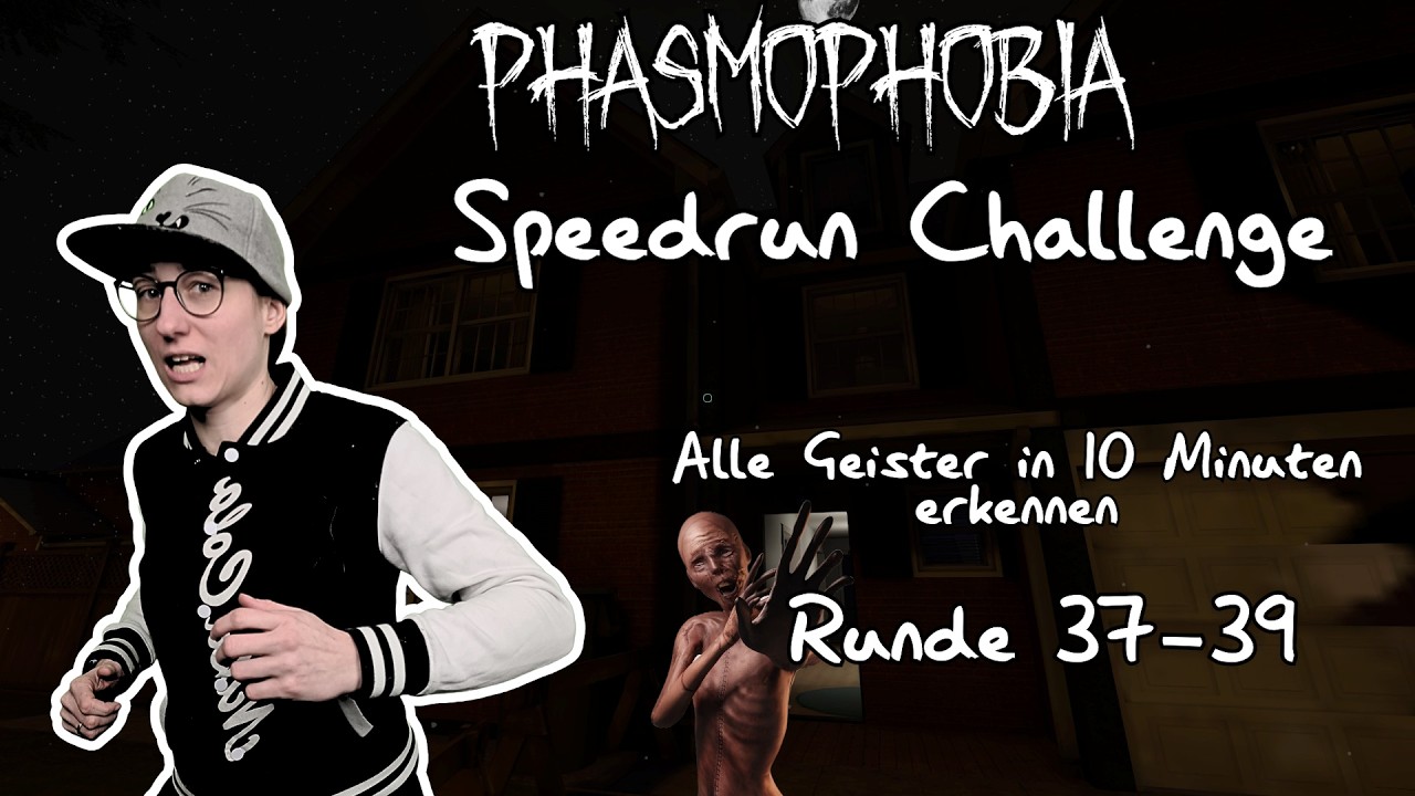 Ultimative SPEEDRUN Challenge in Phasmophobia | Runde 37-39