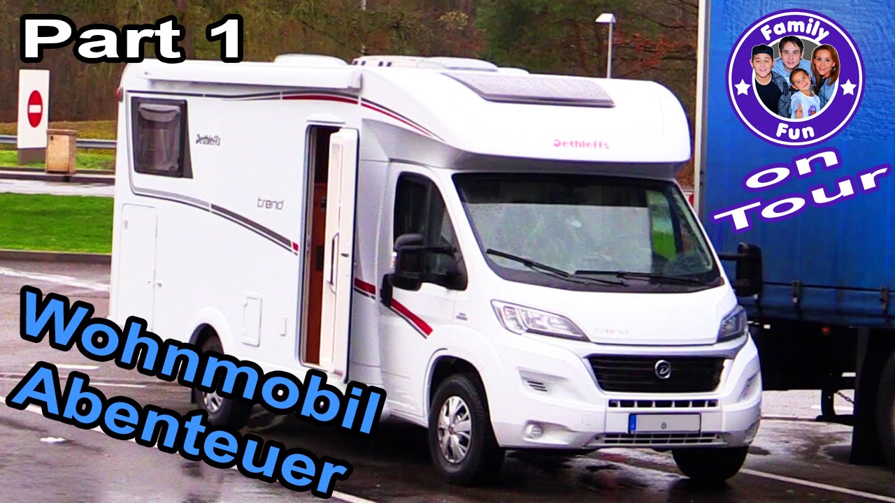 Family Fun ON TOUR - Wohnmobil Abenteuer Tag 1 | Frankreich Belgien