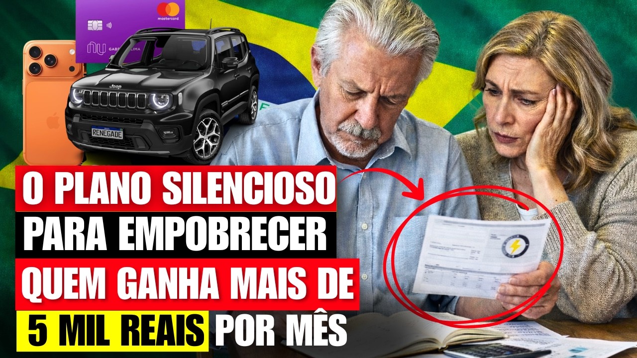Por que a CLASSE MÉDIA BRASILEIRA está ficando CADA DIA MAIS POBRE?
