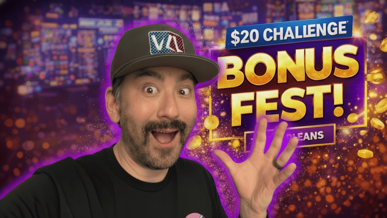 $20 Challenge: The Orleans Was FUN … So Many Bonuses!