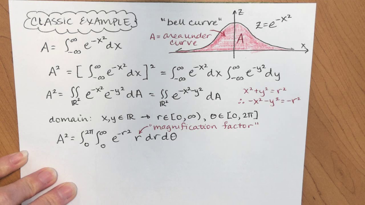 §15.4   Double Integrals in Polar Coordinates - MVC