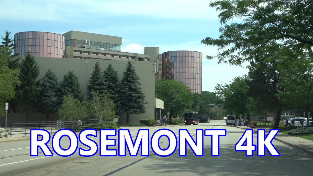 Summer Drive Around the Village of Rosemont, Illinois.