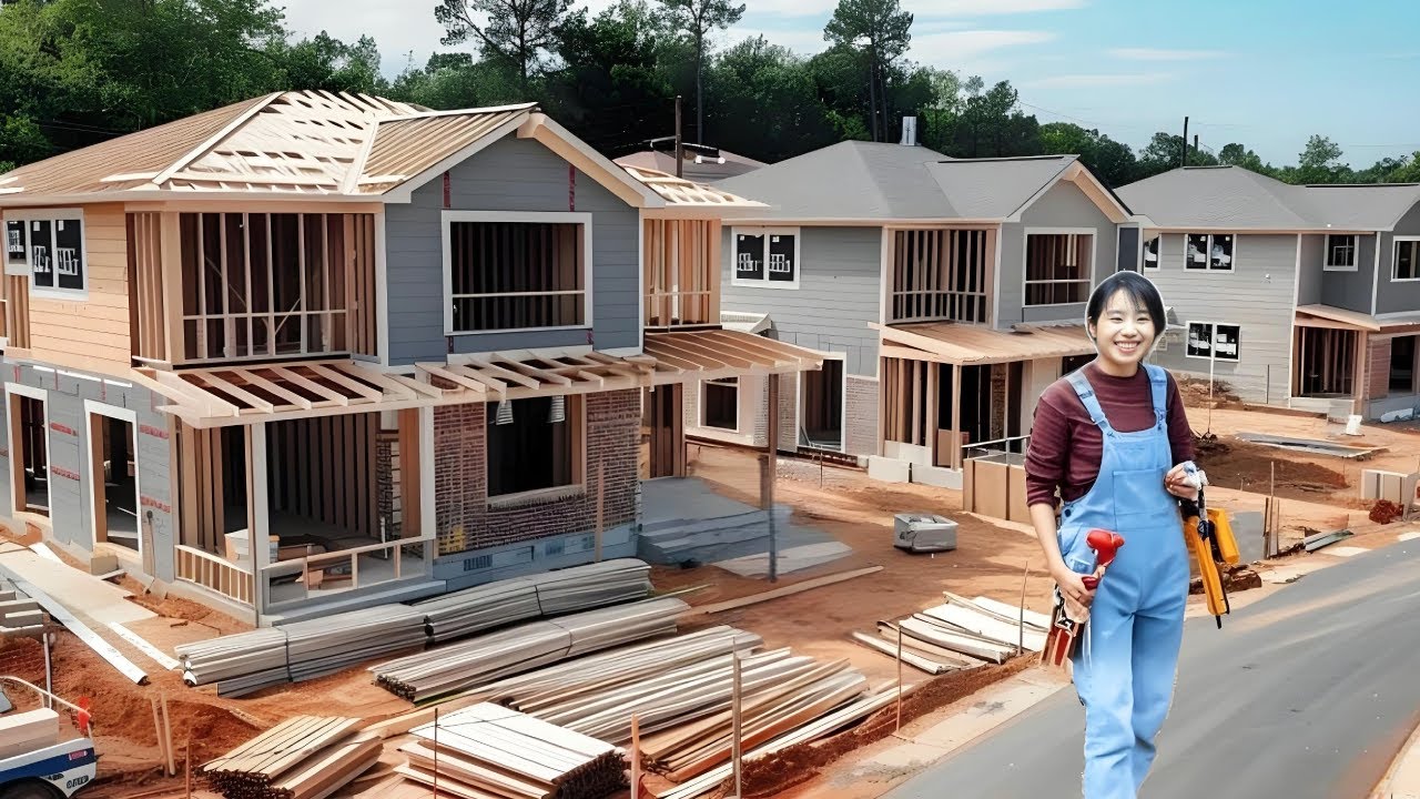 A genius girl dismantled a 6-year-old bamboo house in 3 months!