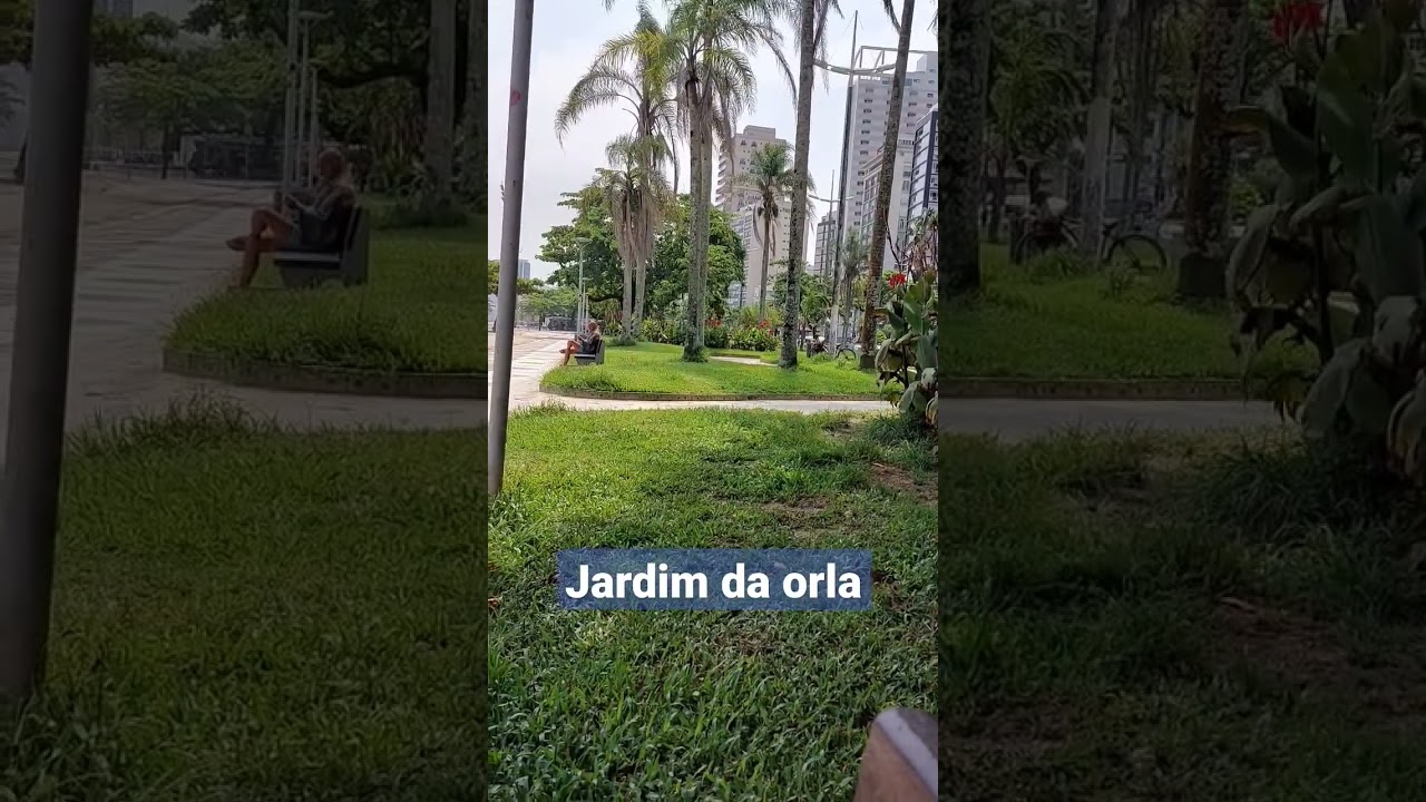 Jardim da orla, Santos. #turismo #tour #city #brasil