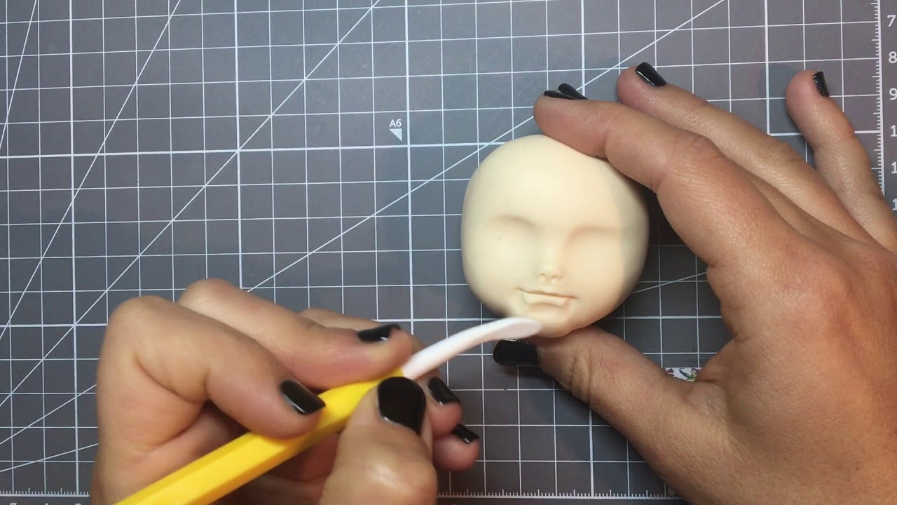 Timelapse Face modelling Claire DS CREATIONS Dec 2018