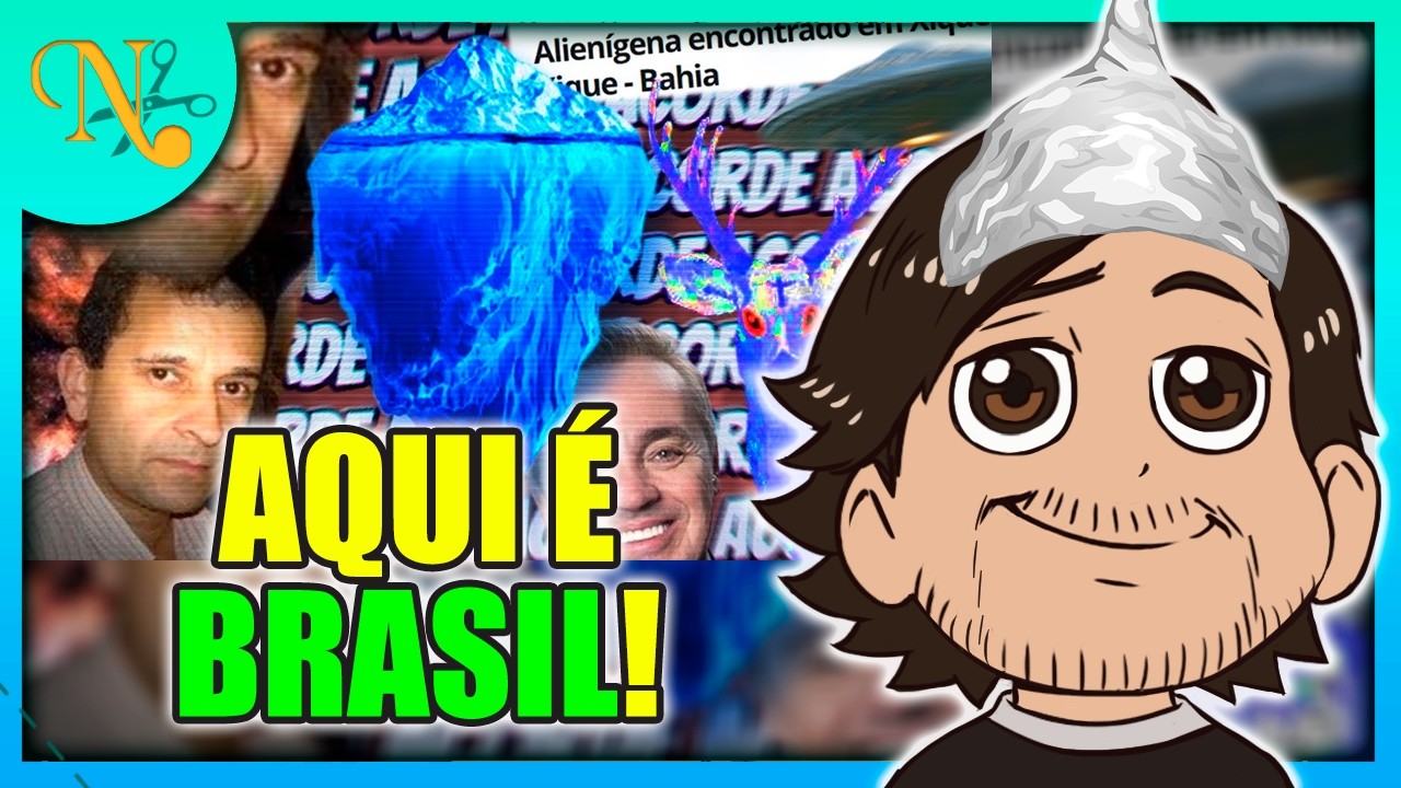 AS MELHORES TEORIAS DA CONSPIRAÇÃO SÃO BRS - React O Iceberg de Teorias da Conspiração Brasileiras