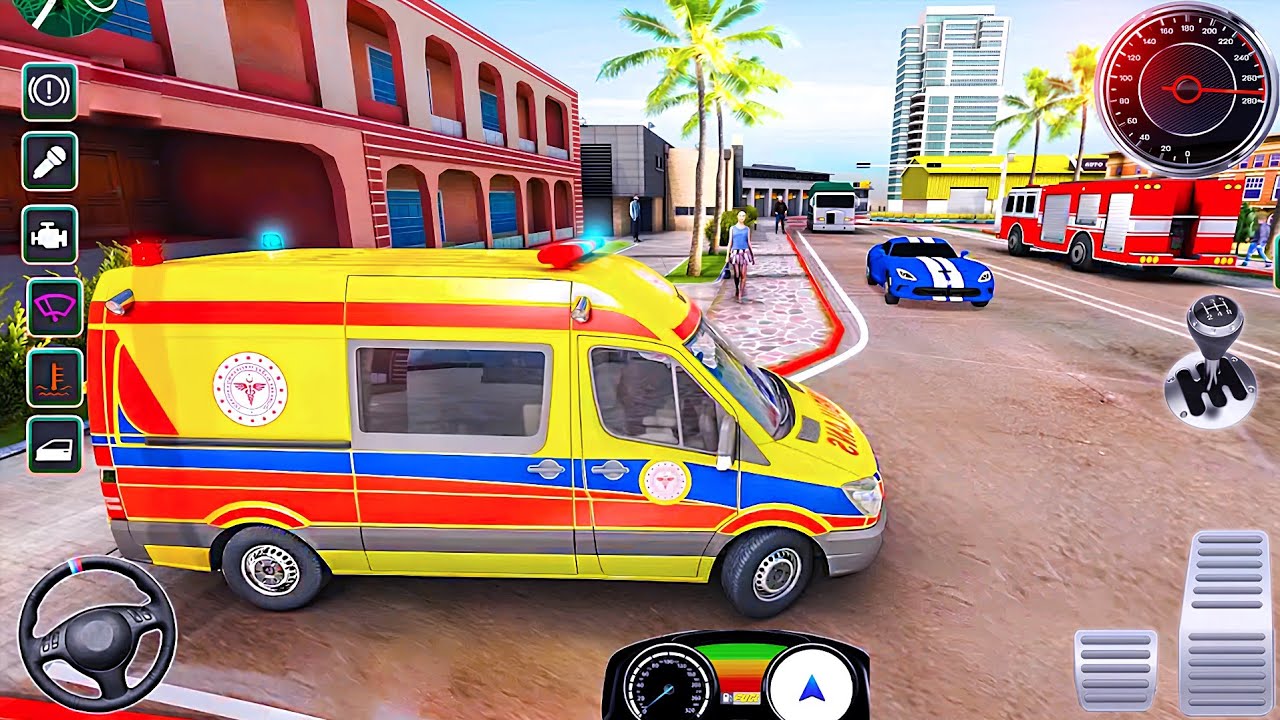 Us Ambulance Rescue Simulator 3D - Emergency Ambulance Simulator - Android GamePlay