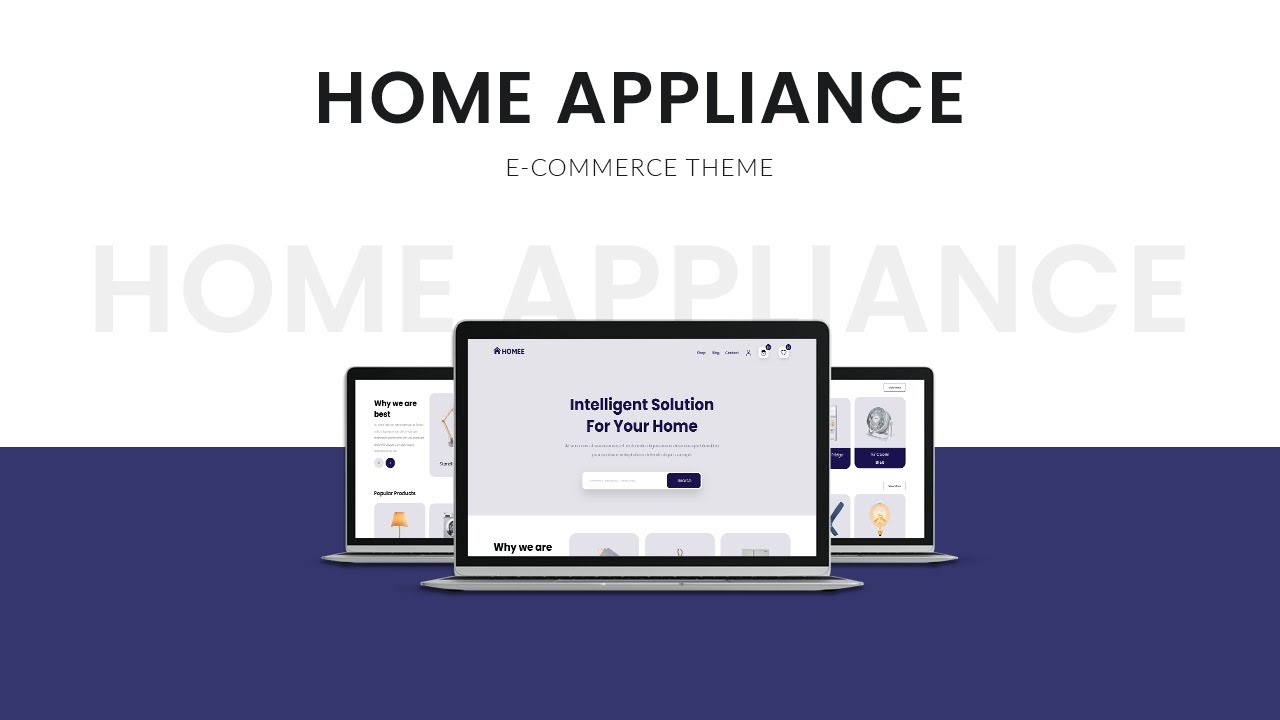 Home Appliances Store   - UI/UX Designing | Odoo Theme Development | Web & Mobile Development