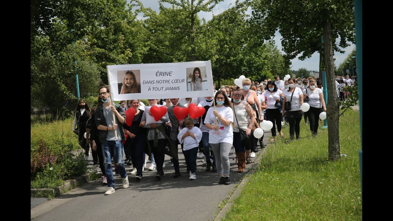 Marche blanche en hommage à Erine - 9 Juillet 2021