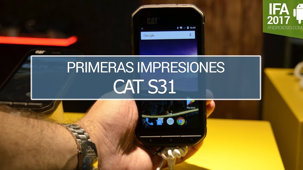cat S31, probamos el teléfono ultrarresistente de CAT