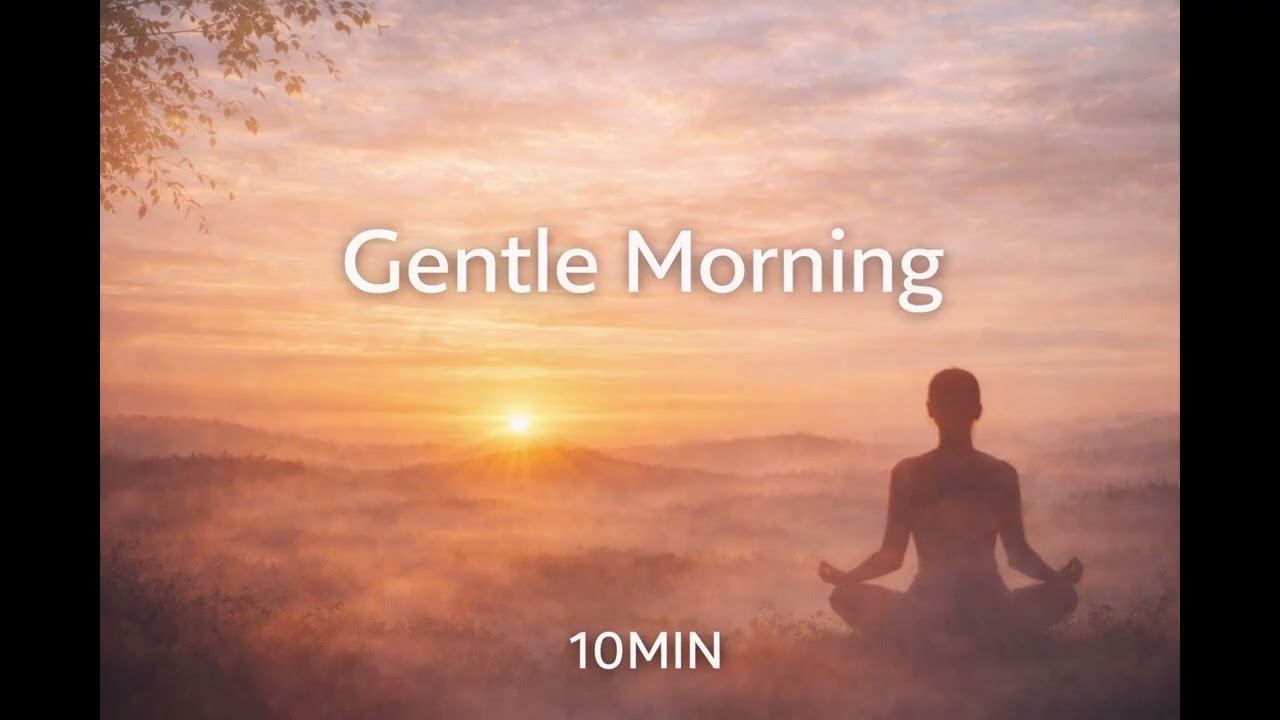 【朝の瞑想10分】静かに始まる一日｜Morning Meditation for a Gentle Start. 10min