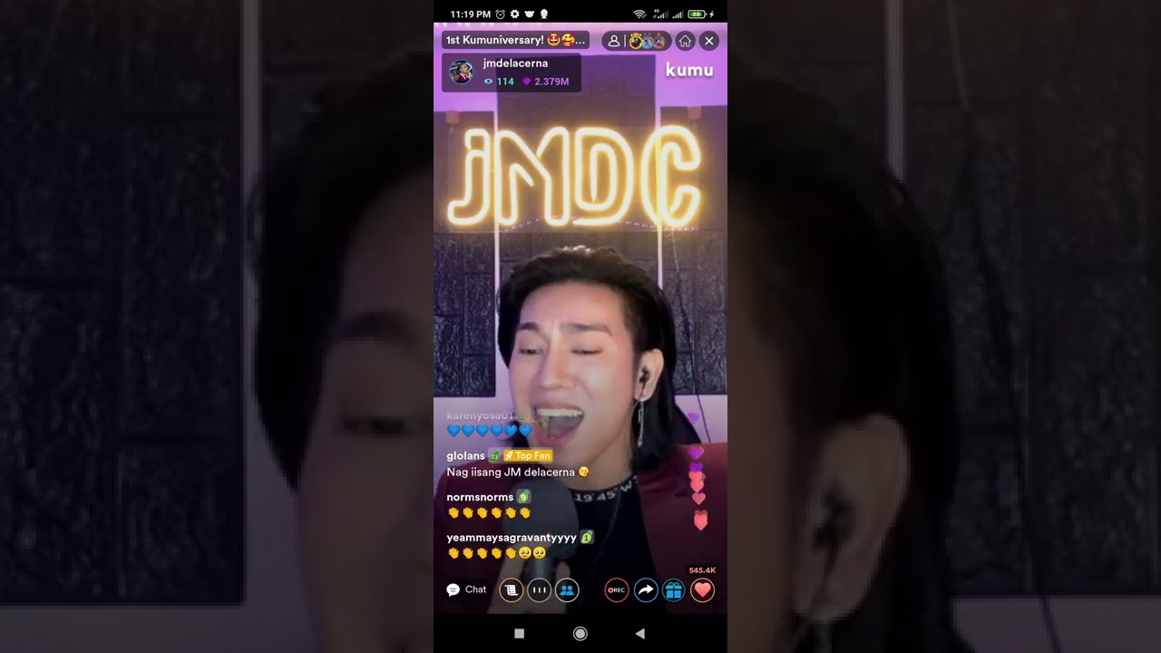 Anak//JM Dela Cerna cover live on KUMU💙