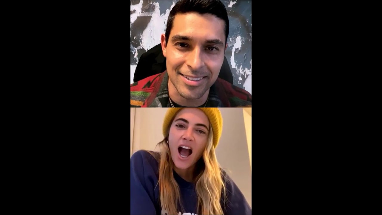 Wilmer Valderrama and Emily Wickersham - NCIS 400th Episode IG LIVE 11/23/2020. (Part1)