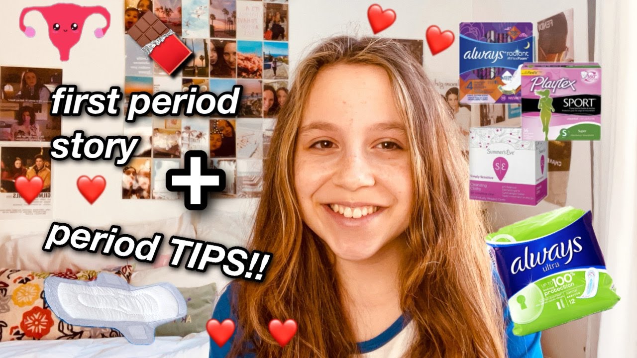 история о первых месячных + советы о месячных!!