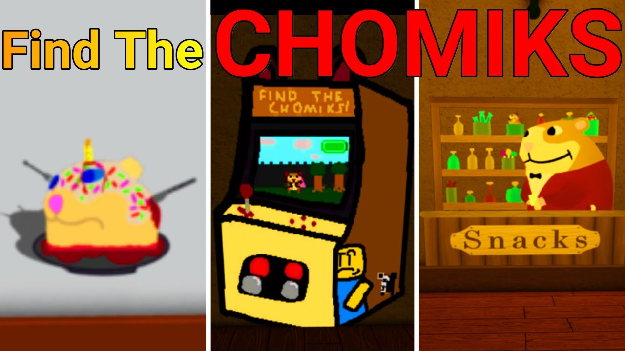 ЗАДНИЕ КОМНАТЫ | Найти Чомиков. Часть 45 (Roblox)