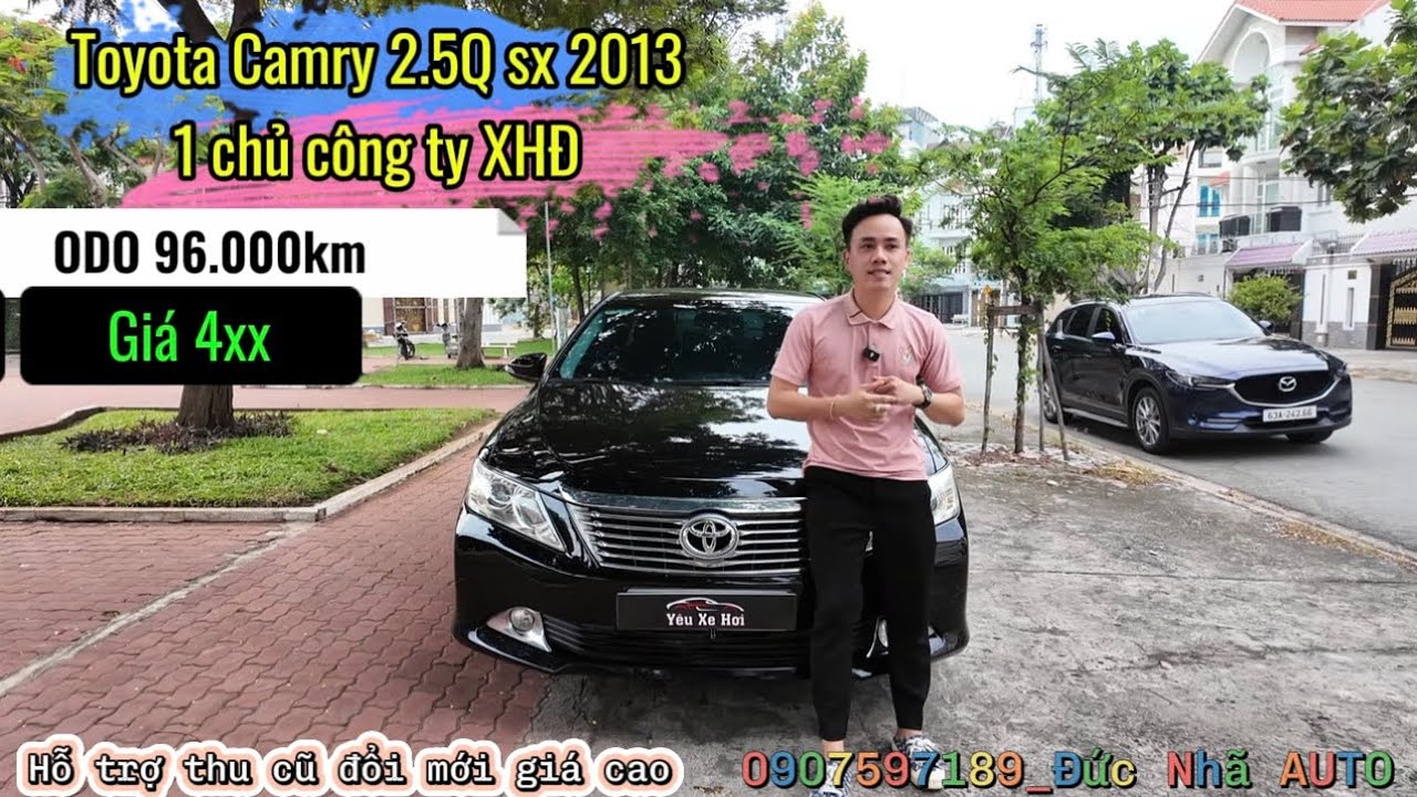 Nhắc tới Camry thì vẫn là điều gì đó sống mãi vs người Việt Nam. Camry 2.5Q sx 2013 chất xe siêu đẹp