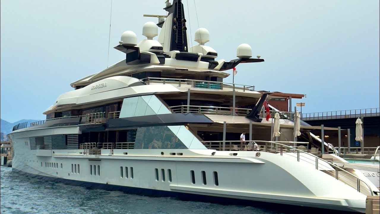 MONACO AMAZING  LUXURY SUPERYACHT, MEGAYACHT • YACHT SPOTTING 2024 VOL. 2