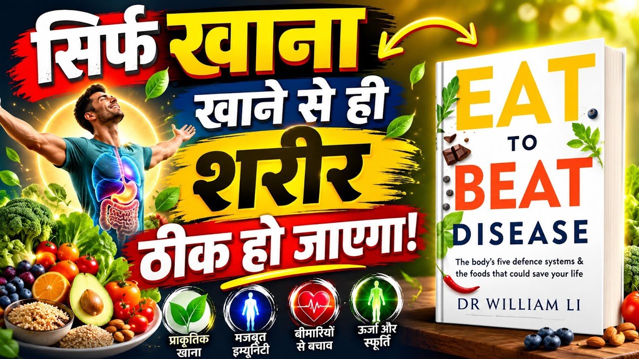 Khana kaise khana chahiye | Eat to Beat Disease | Hindi Audiobook Summary | How to Boost Immunity