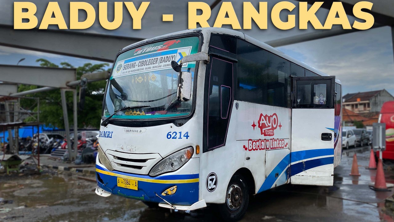 SATU SATUNYA‼️Damri Rute Ciboleger - Rangkasbitung Ini Andalan Masyarakat Baduy