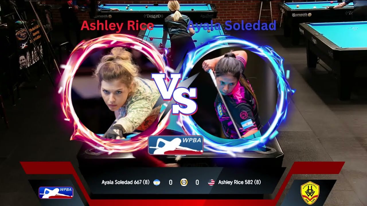 2025 WPBA Olhausen Raxx Mezz Invitational Ashley Rice vs Ayala Soledad
