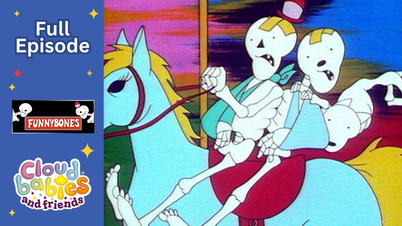 Funnybones: Bumps In The Night 💀 | Spooky Preschool Cartoons from Cloudbabies & Friends