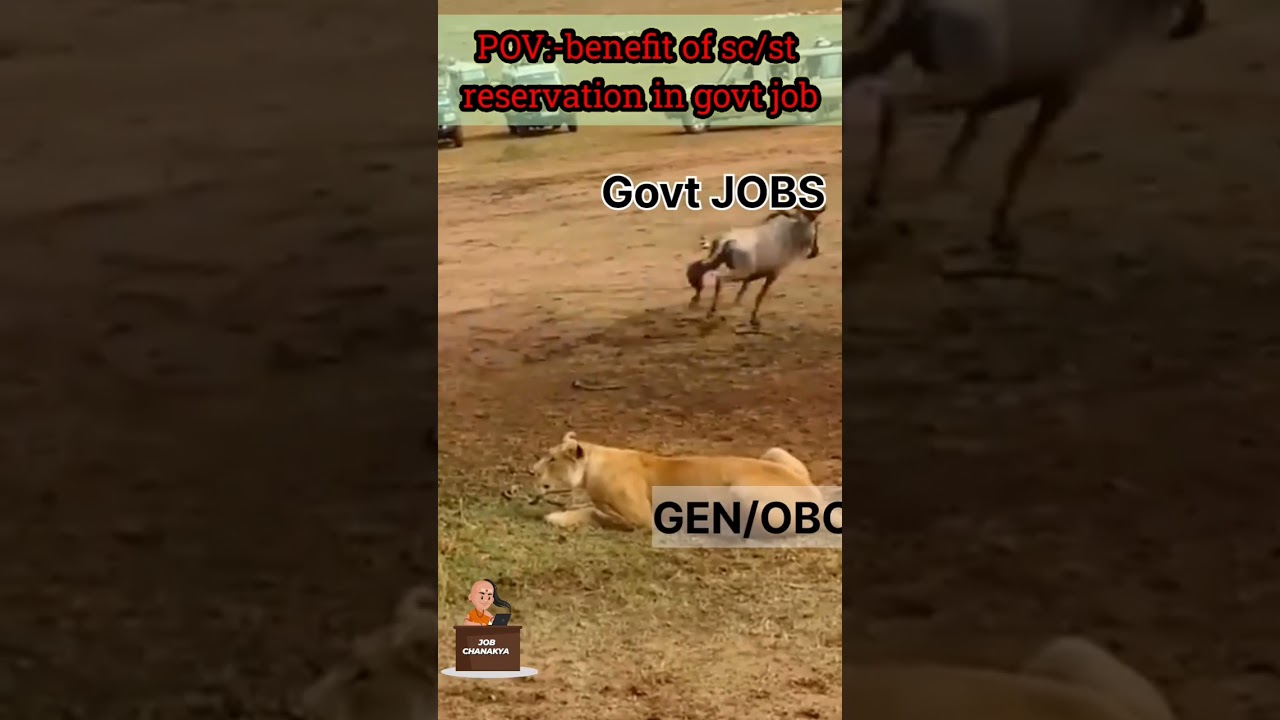 benefit of sc/st reservation in govt job #governmentjobs #motivation #ssc #shorts #youtubeshorts