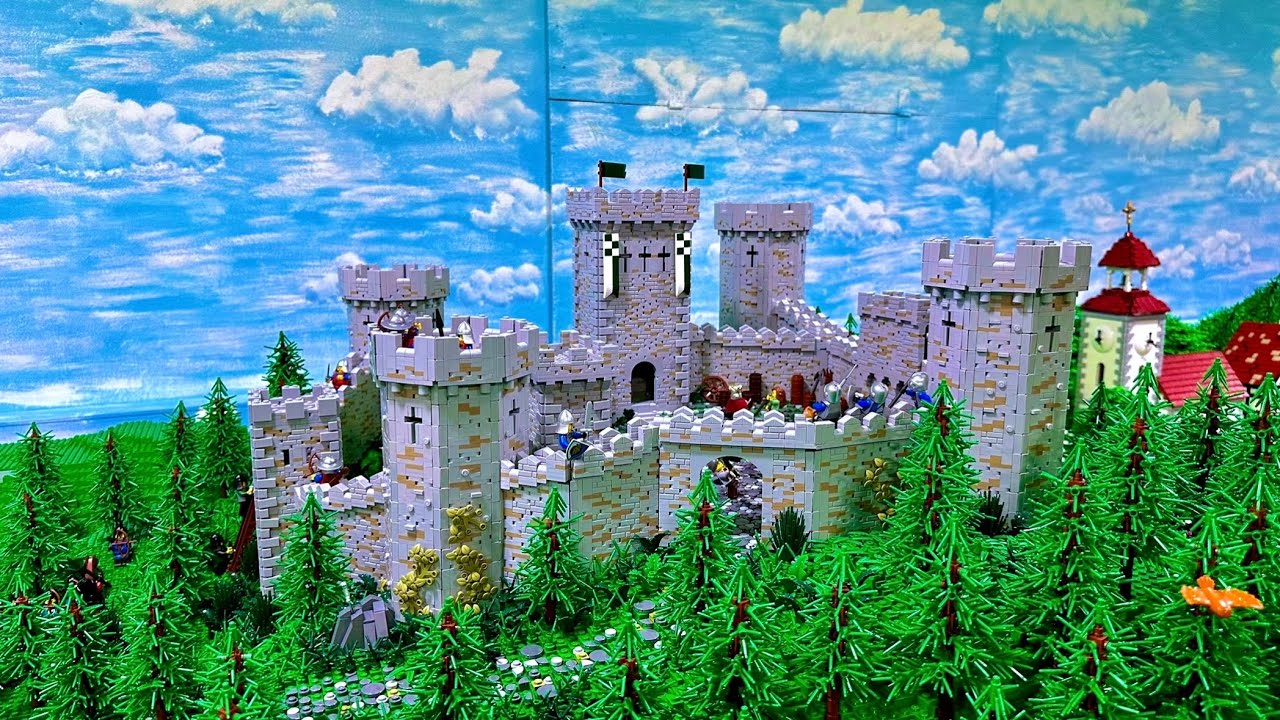 Грандиозный финал: завершение строительства замка LEGO — обновление Lego City
